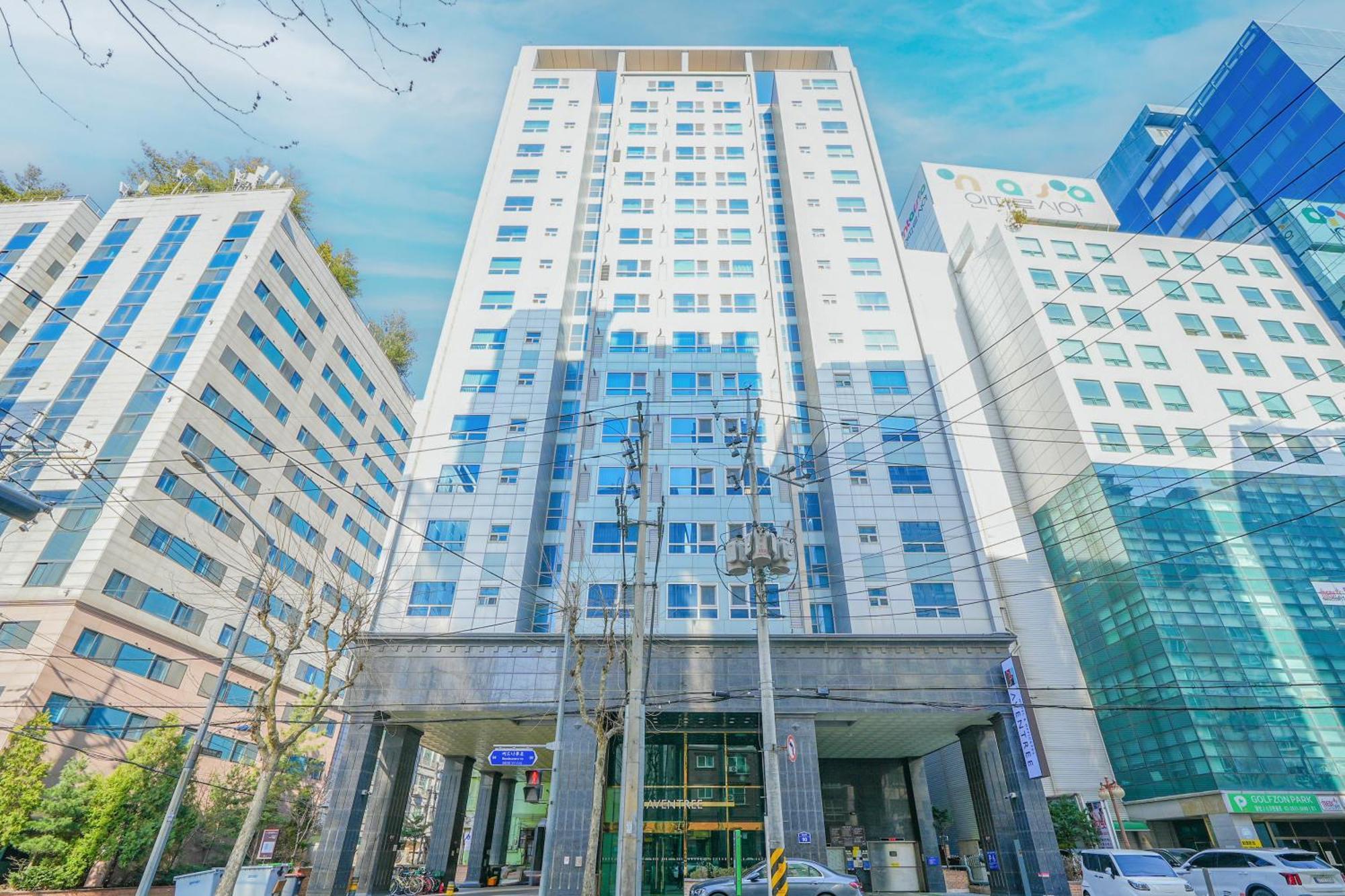 Hotel Aventree Yeouido Сеул Экстерьер фото
