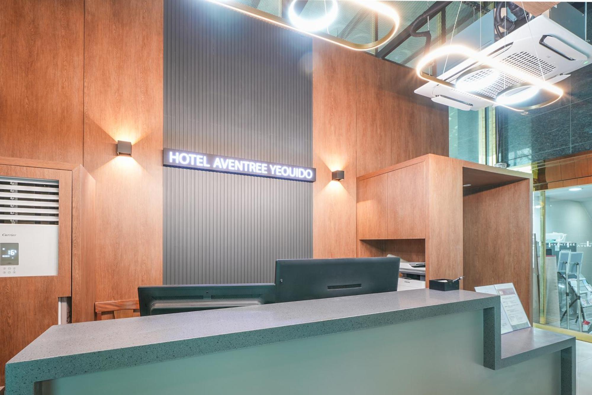 Hotel Aventree Yeouido Сеул Экстерьер фото